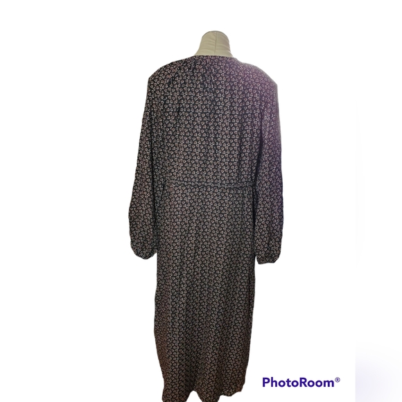 Boden Tie Waist Detail Midi Dress Size 6 - Picture 5 of 10